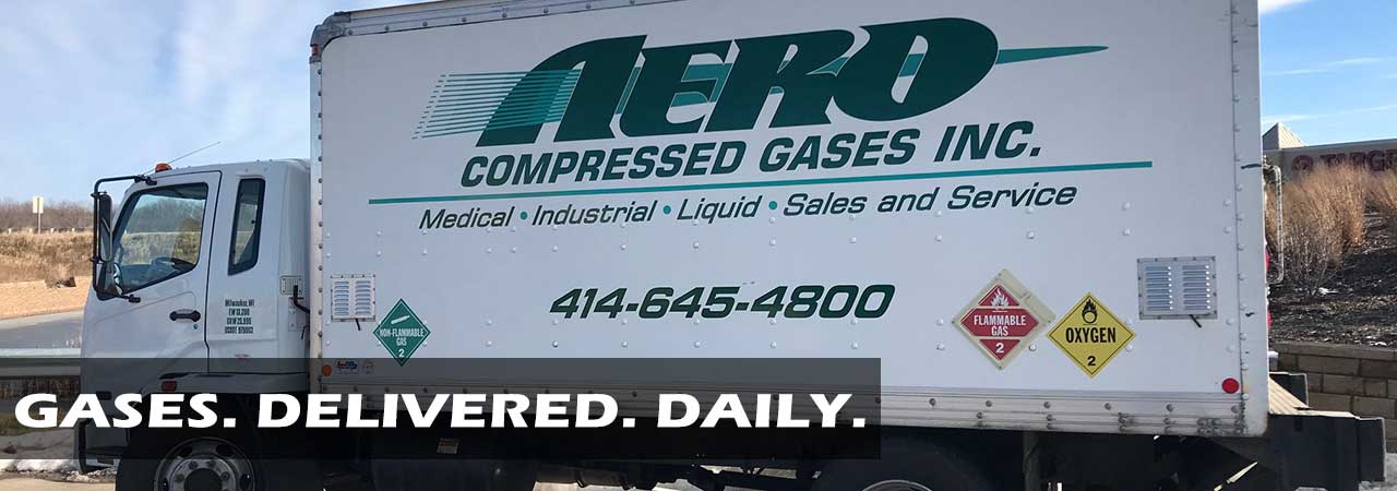 Aero Compressed Gases Delivery Truck